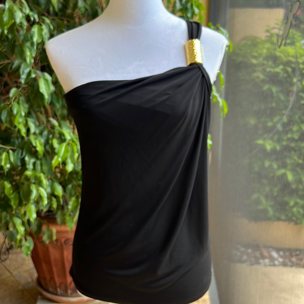 Michael Kors dressy top. One shoulder. Small.
